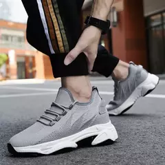 Sapatilhas para homens com aumento de altura, sapatos de elevação respiráveis, palmilha mais alta, 6cm, 10cm, verão - Wolf Magazine