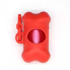 Saco de bidê para animais de estimação, saco de banheiro para cães, suprimentos de limpeza para animais de estimação, tipo osso, recipiente de lixo para animais de estimação, coletor de banheiro na internet