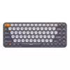 Baseus-teclado bluetooth k01a, sem fio, para macbook, ipad, pc, tablet, laptop, mini, fino, sistema duplo, 2.4g, silencioso