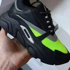 Bloco de cor pai sapatos masculinos, Calçados esportivos de topo baixo, respirável sapatos casuais, nova moda, B22, 2024