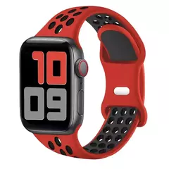 Bracelete Sport para Apple Watch, Bracelete de Silicone, iWatch Series 9, 8, SE, 7, 3, Ultra 2, 49mm, 40mm, 41mm, 42mm, 44mm - loja online