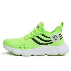 Tênis de malha respirável para mulheres e homens, tênis de plataforma confortável, esportes ao ar livre, branco, sapatos de marca masculina, novo, 2023 - Wolf Magazine