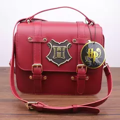 Harry potter hogwarts magia escola pu bolsa de ombro plataforma universitária 93/4 bolsa de couro pu caixa bolsa para meninas e mulheres - loja online