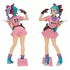 25cm anime dragon ball z figura bulma glitter glamour collectibale modelo boneca brinquedo figuras de ação pvc para menino menina presente aniversário na internet