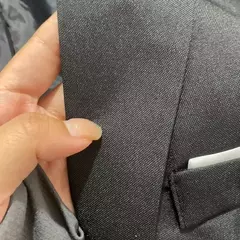 Imagem do Casaco de terno formal masculino, um botão, preto, azul, vermelho, slim fit, blazer de moda, jaqueta casual, roupas masculinas