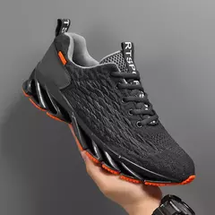 Tênis de corrida antiderrapante respirável para homens e mulheres, tênis esportivos, moda casual, primavera e outono - loja online