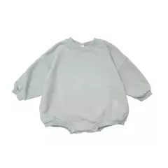 Ins bebê menino meninas roupa de natal macacão moletom playsuit natal pulôver bodysuits outono inverno roupas infantis - loja online