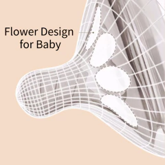 Garrafa de bebê anti-inchaço, Material PP de grau alimentício do bebê, Mamilo de silicone de leite materno, BPA Free, 150ml, 250ml - loja online