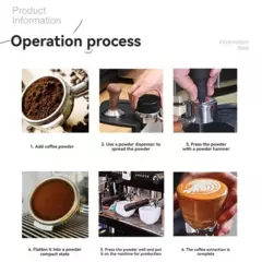 Anel de pó de café b15c para máquinas de café expresso breville série 8, alça de café, anel de pó anti-mosca na internet