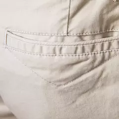 Calça curta de cintura elástica masculina, 100% algodão, monocromática, casual, de negócios, social, alta qualidade, nova, verão 2022 - comprar online
