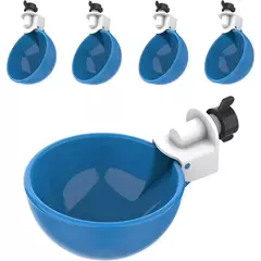 5 pçs kit aves alimentador de água automático frango tigela potável alimentação rega supplie frango waterer - comprar online