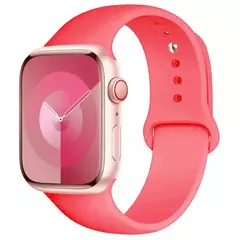 Pulseira de Silicone para Apple Watch, Pulseira Esportiva, iWatch Series 8, 7, 6 - loja online