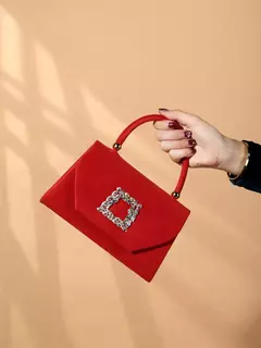 Imagem do Espumante Velvet Evening Clutch Bag, Glitter Bling, brilhante, glamouroso, requintado, elegante, elegante, 1Pc