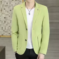 Alta qualidade blazer masculino multicolorido negócios casual elegante moda premium simples festa compras cavalheiro fino ajuste jaqueta - Wolf Magazine