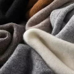 Calça feminina de malha elástica de cintura alta, até o tornozelo, grossa, quente, chique, casual, básica, macia, reta, moda coreana - Wolf Magazine