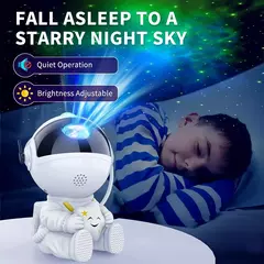 Starry Sky teto lâmpada LED para crianças, projetor de estrela, Galaxy Night Light, astronauta espaço projetor, nebulosa, quarto, presente decorativo para casa