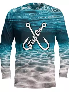 Camisa masculina de pesca de manga longa proteção UV, respirável secagem rápida, suor leve wicking top, ao ar livre, verão, primavera - loja online