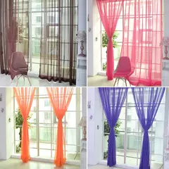 Romântico Quarto Gaze Cortina, Sala, Home Decor, Janela Sheer, Voile Cortinas, Janelas Tulle, Cortinas de porta - Wolf Magazine