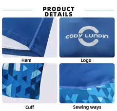 Apertado manga longa mergulho camisetas masculinas, natação Rash Guard Swimwear, proteção UV Surf Vestuário, Beach Floatsuit Tops - loja online