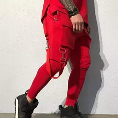 Novo outono dos homens de algodão sweatpants de fitness design de moda lápis calças masculinas casuais corredores de desporto - comprar online