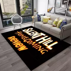 Imagem do Silent Hill-Tapete antiderrapante para decoração de salas de jogos, tapete de