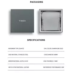 TIMEX-Men's Luxury Trend Quartz Watch, Impermeável, Multi Função, Fantasia, Redondo, Inoxidável, Três Olhos na internet