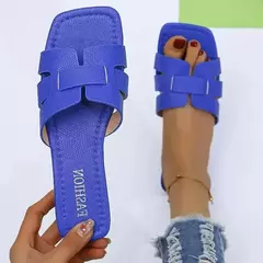 Sandálias femininas de praia ao ar livre, chinelos femininos, slides de design de marca, sapatos de luxo, verão, tendência, tamanho grande, 43, 2024 - Wolf Magazine