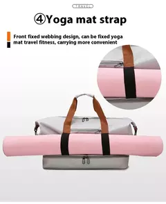 Grande capacidade de viagem saco de ginásio bagagem de curta distância portátil sacos de fitness ombro crossbody bolsas esportes masculinos à prova dwaterproof água b