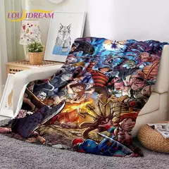 Filme de terror Chucky Pennywise Halloween Saw Personagem Cobertor, Cobertor macio para casa, quarto, cama, sofá, piquenique, capa de viagem