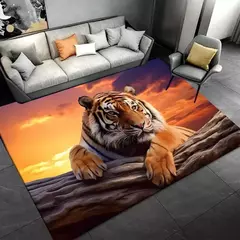 Tapete De Padrão De Tigre De Impressão 3D, Sala De Estar, Mesa De Sofá, Tapetes De Área Grande, Tapete De Porta De Entrada De Cozinha, Tapete De Varanda Do Corredor - loja online