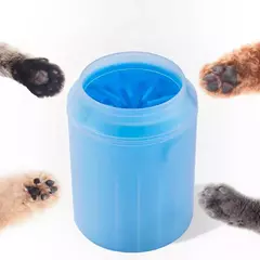 Estêmbolo de pata para animais de estimação limpador de pata de silicone macio copo de limpeza de pés portátil gatos cães pata escova limpa casa suprimentos práticos 3 tamanhos - loja online