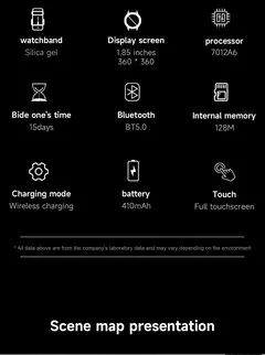 Huawei Sports Smartwatch impermeável para homens, 1.85 "tela AMOLED, bússola GPS NFC, chamada Bluetooth, novo Smartwatch, 2022 - loja online