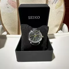 Imagem do Seiko relógio masculino com mostrador requintado, movimento de quartzo, mostrador criativo de quatro agulhas, alta qualidade, confortável, couro fino, multifuncional