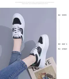 Tênis de plataforma casual feminino, combina com tudo, tênis esportivo, corrida, academia, designer, sapatilhas, novo, primavera, 2022 - loja online