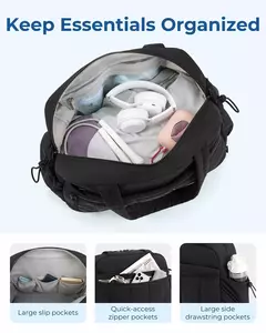 Bagagem de grande capacidade Bolsa de viagem para homens, impermeável Sport Toiletry Bag, Weekend Duffle Bag for Gym Fitness, bolsa ao ar livre - Wolf Magazine