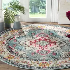 Tapete Home Retro americano para sala de estar, área grande, tapete antiderrapa