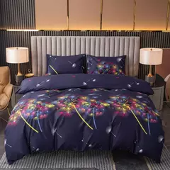 Poliéster Impresso Lixar Duvet Cover, Conjunto de cama Estilo Europeu, Quilt Cover, Pele Tecido Amigável, Queen Size, 3Pcs