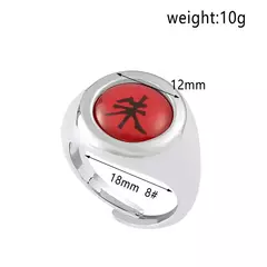 Imagem do 10 pçs naruto akatsuki anéis anime itachi figura cosplay acessório de ação jewerly legal meninos crianças brinquedos presentes