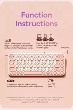 Baseus-teclado bluetooth k01a, sem fio, para macbook, ipad, pc, tablet, laptop, mini, fino, sistema duplo, 2.4g, silencioso