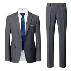 Conjunto de terno casual masculino de negócios, jaqueta masculina, blazers, calças, calças, colete, colete, moda, 2023 - Wolf Magazine