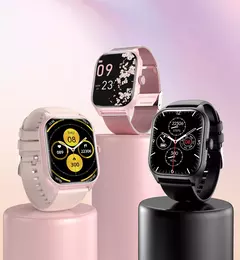 LEMFO LT10 Smartwatch para homens e mulheres Touch Dial Chamada Música Smartwatch Android iOS Rastreador de Fitness Relógios Esportivos 2024