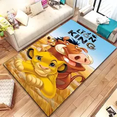 Imagem do Simba o rei leão simba tapete para crianças, tapete para sala de estar, quarto, sofá, banheiro, 15 tamanhos
