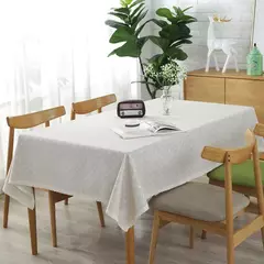 Daisy Flower Pattern Tablecloth, Linho e algodão Lace Edge, Toalha de mesa retangular, Casa e Hotel Textile, Venda quente - Wolf Magazine