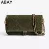 Decoração Metal Chain Strap PU Envelope Handbag para Mulheres, Designer de Luxo Crossbody Bags, Couro 2 Cadeia, Senhoras