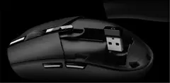 Logitech-g304 mouse gamer sem fio, sensor hero 12k, 12000dpi, 6 botões programáveis, compatível com pc e macos - loja online