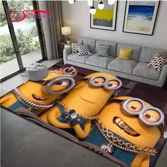 Famous Film M-Minion Caráter Tapete, Sala, Quarto, Cabeceira, Moda Tapete, Tape - comprar online