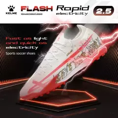 KELME-Sapatilhas MG Futebol Masculino, Grama artificial, Deslizamento-Resistente, Amortecimento, Treinos, Bota de Futebol, AG, Esportes - Wolf Magazine
