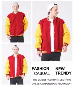Patches masculinos jaqueta bomber bloco de cores varsity beisebol outerwear casual solto primavera e outono confortável casacos unissex 24h enviado