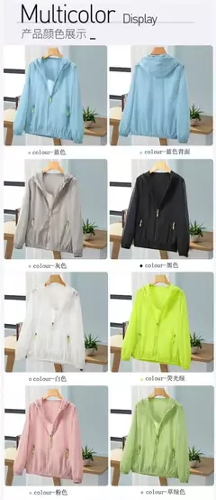 Mulheres Jaqueta Impermeável Jaquetas Blusão Feminino Com Capuz Verão Sunproof Windproof Casacos Mulheres Caminhadas Ao Ar Livre Fino Casaco A231 - loja online