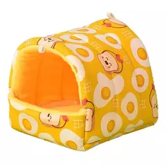 Furões Inverno Cama Dormir Casa Escondida Ouriços Gaiola Decoração Habitat 090C - Wolf Magazine